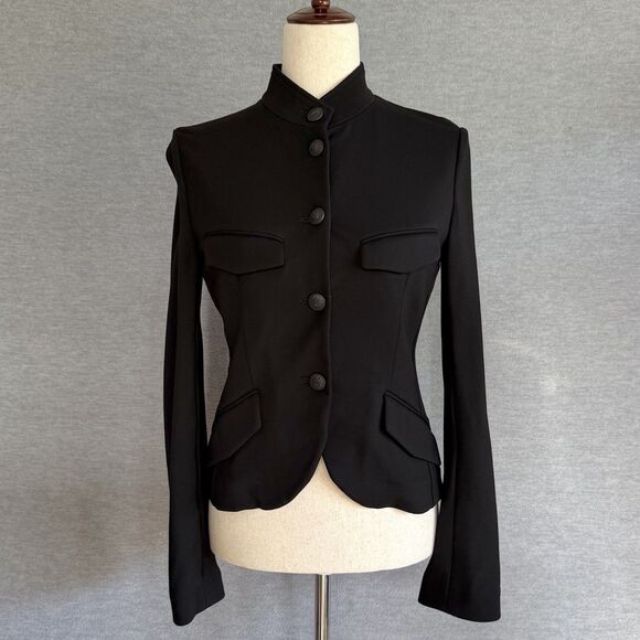 rag & bone Jackets & Blazers - Rag & Bone Jacket 2 Tailored Blazer Structured Stand Collar Career Dark Academia